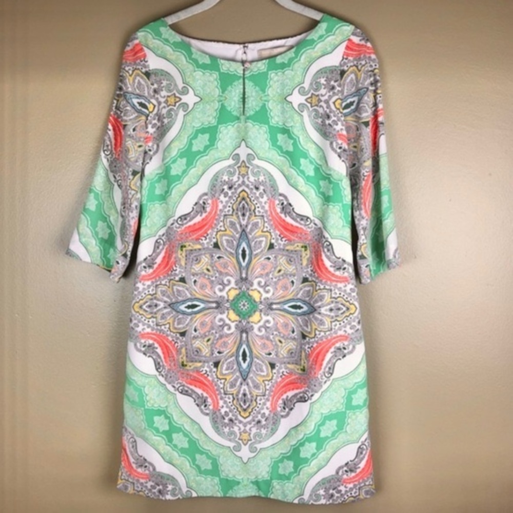 NEW Banana Republic Cool Neutral paisley print tunic / dress